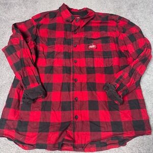 Milwaukee Gridirion Men's XL Flannel Buffalo Check Button Up
